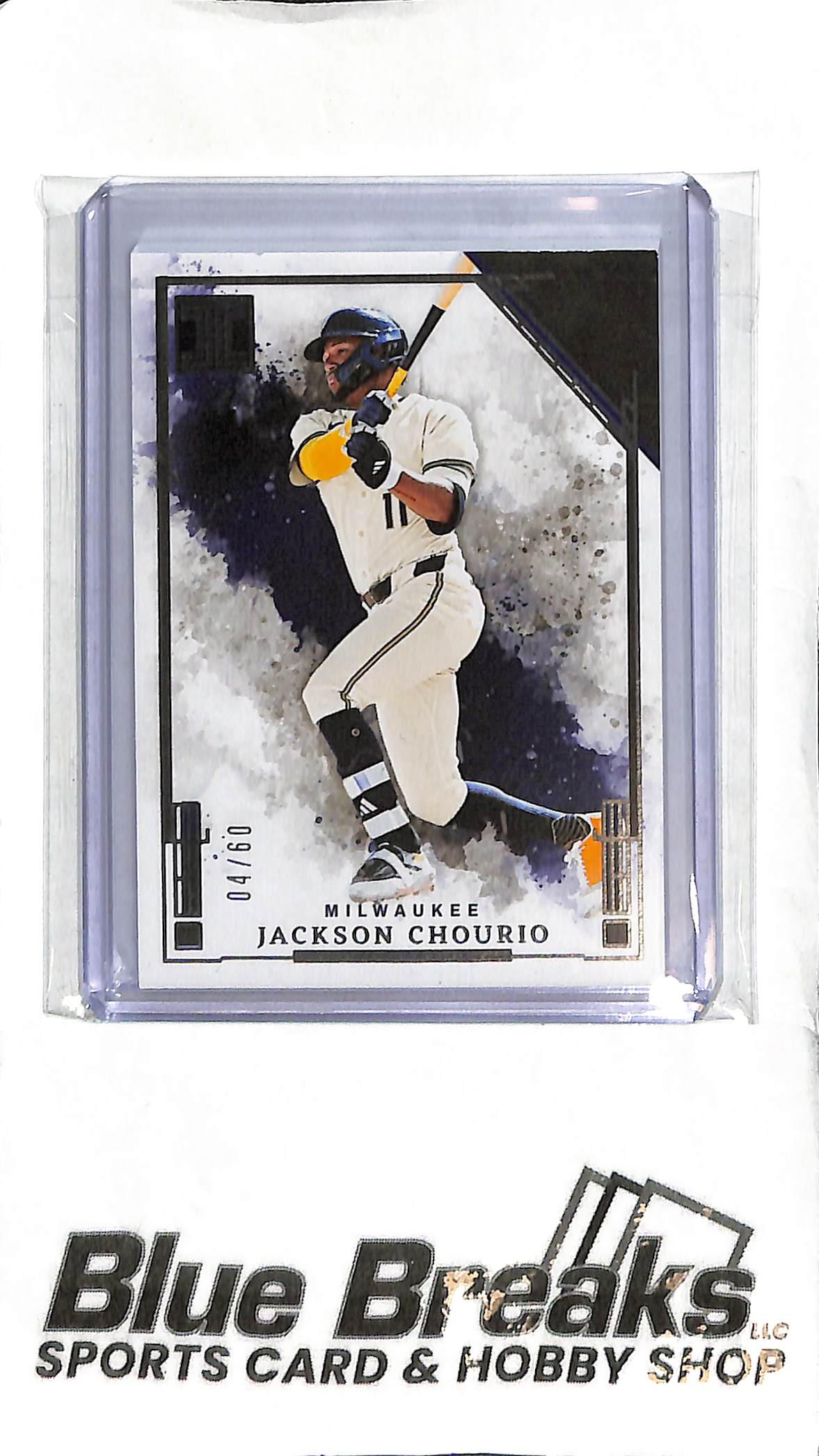 Jackson Chourio #47 - 2025 Impeccable - 04/60 - Baseball - Brewers