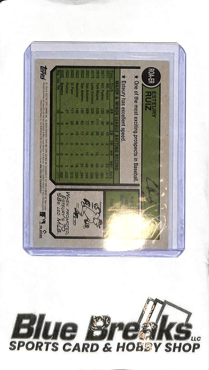 Esteury Ruiz ROA-ER - 2023 Heritage - RC Auto - Baseball - Brewers - Athletics