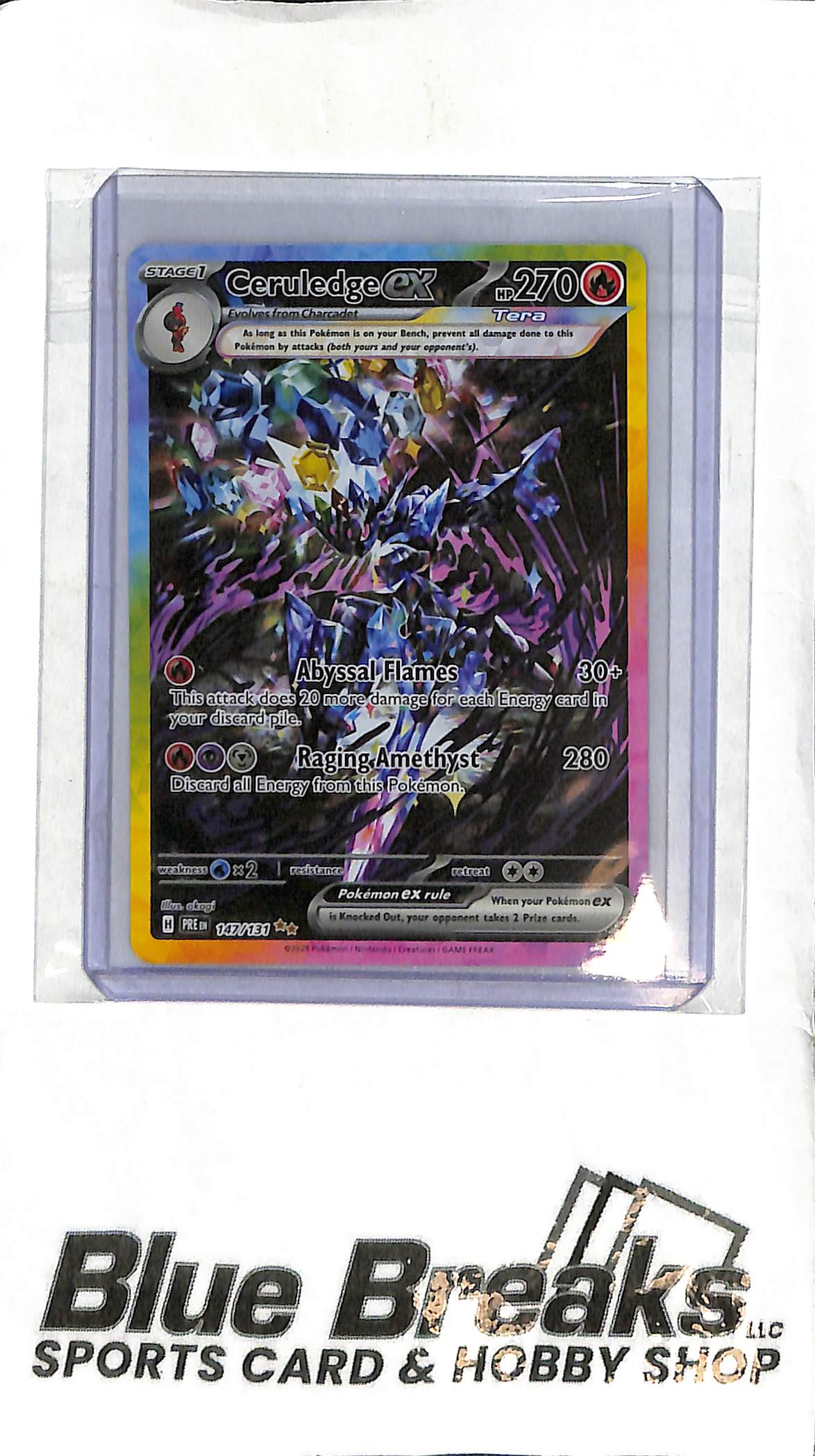 Ceruledge ex - 147/131 - Pokemon