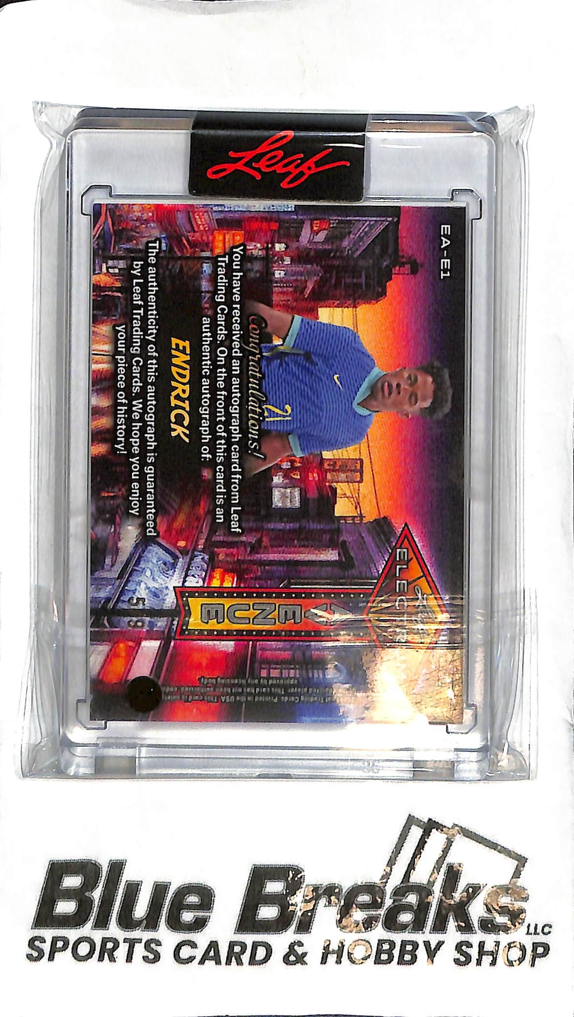 Endrick EA-E1 - 2024 Leaf Electrum - Auto 5/9 - Soccer