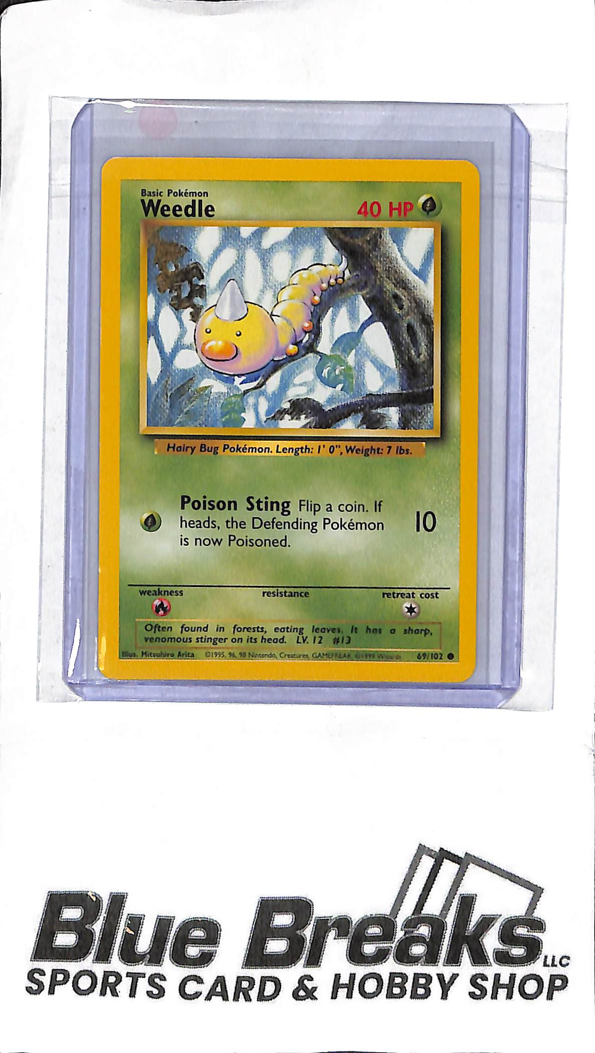 Weedle 69/102 - Pokémon