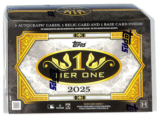2025 Topps Tier One - Baseball Hobby Box- Sealed Wax