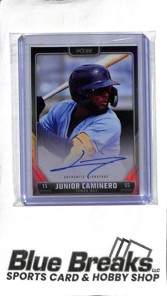Junior Caminero A-JCA - 2024 Pulse Baseball - Auto - Baseball - Rays