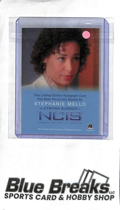 Stephanie Mello - 2012 NCIS - Autograph - Cynthia Sumner - Pop Culture