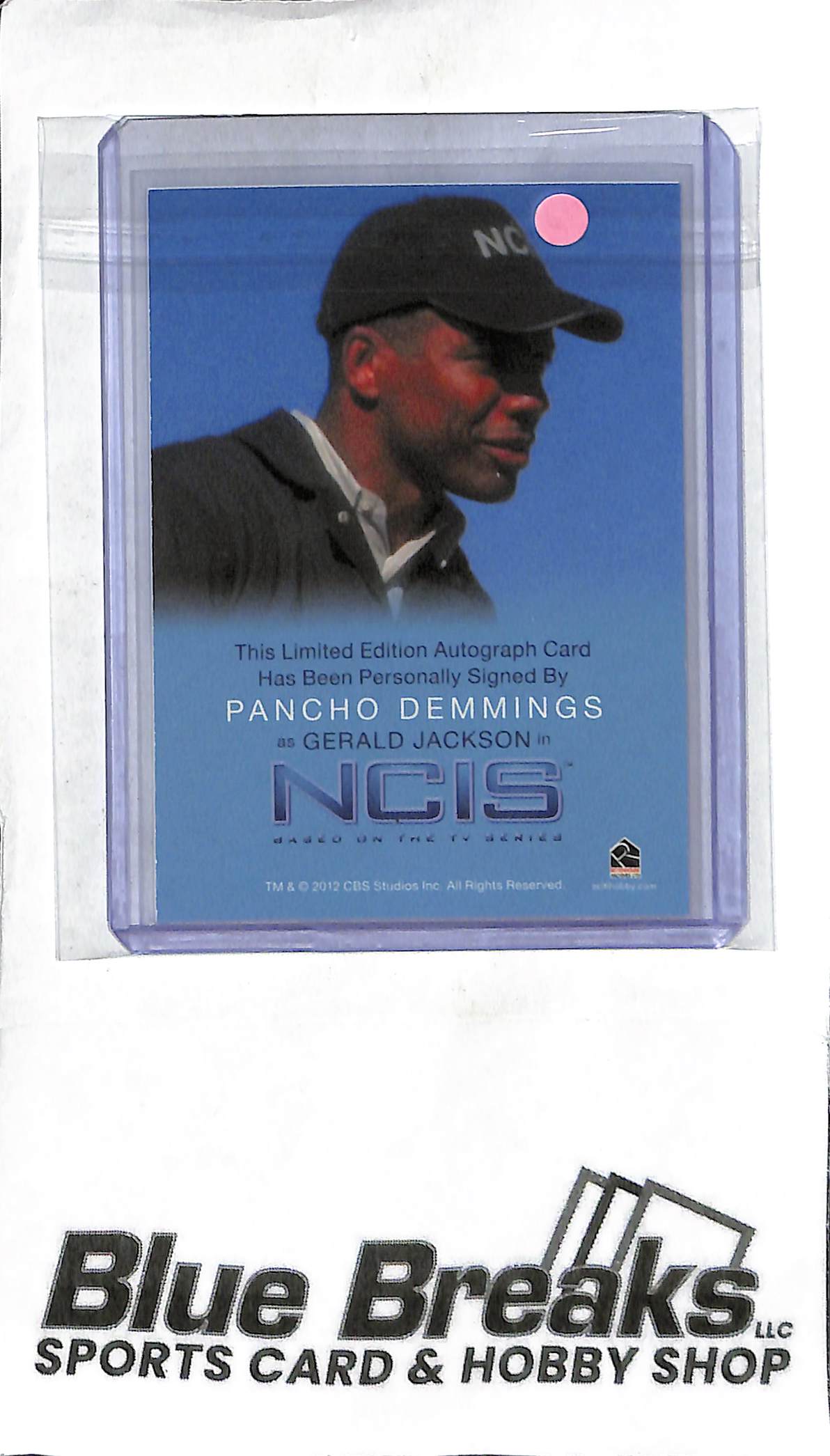 Pancho Demmings - 2012 NCIS - Autograph - Gerald Jackson - Pop Culture