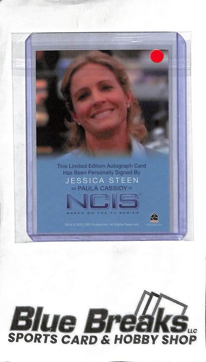 Jessica Steen - 2012 NCIS - Autograph - Paula Cassidy - Pop Culture
