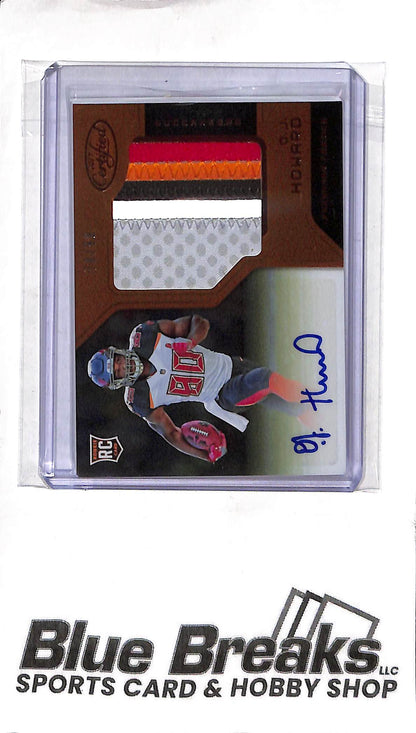 OJ Howard #209 - 2017 Certified - Rookie Patch Auto RPA - Orange Foil 78/99 - Football - Buccaneers