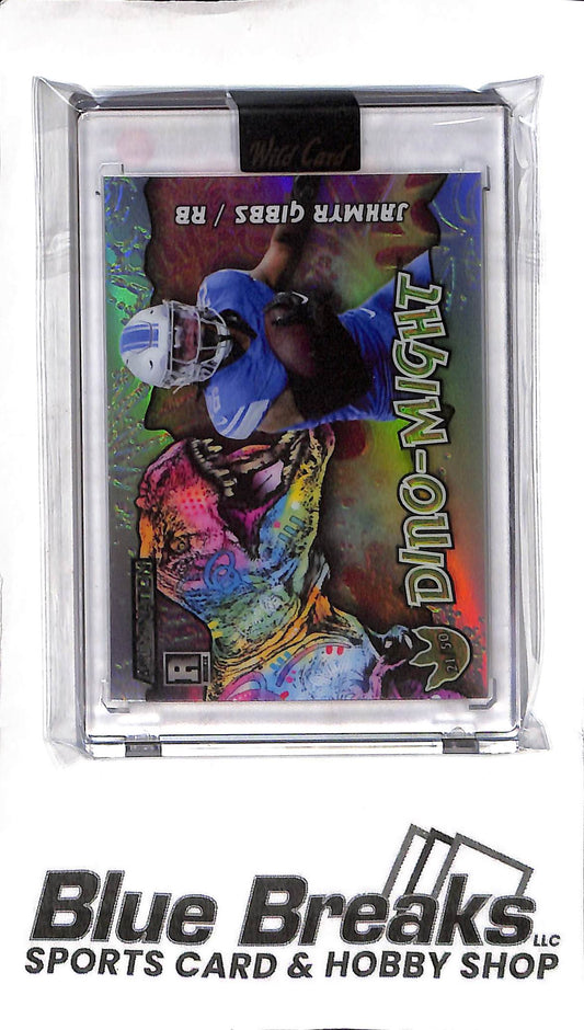 Jahmyr Gibbs AD-JG - 2023 Wild Card - Dino-Might - 21/50 - Football - Lions