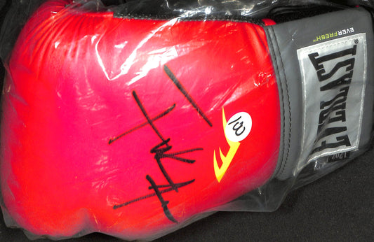 Frank Gore Signed Boxing Glove - JSA Authenticated