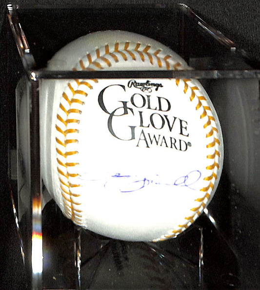 Jeff Bagwell Autographed Baseball - Gold Glove Award Ball - Tristar COA