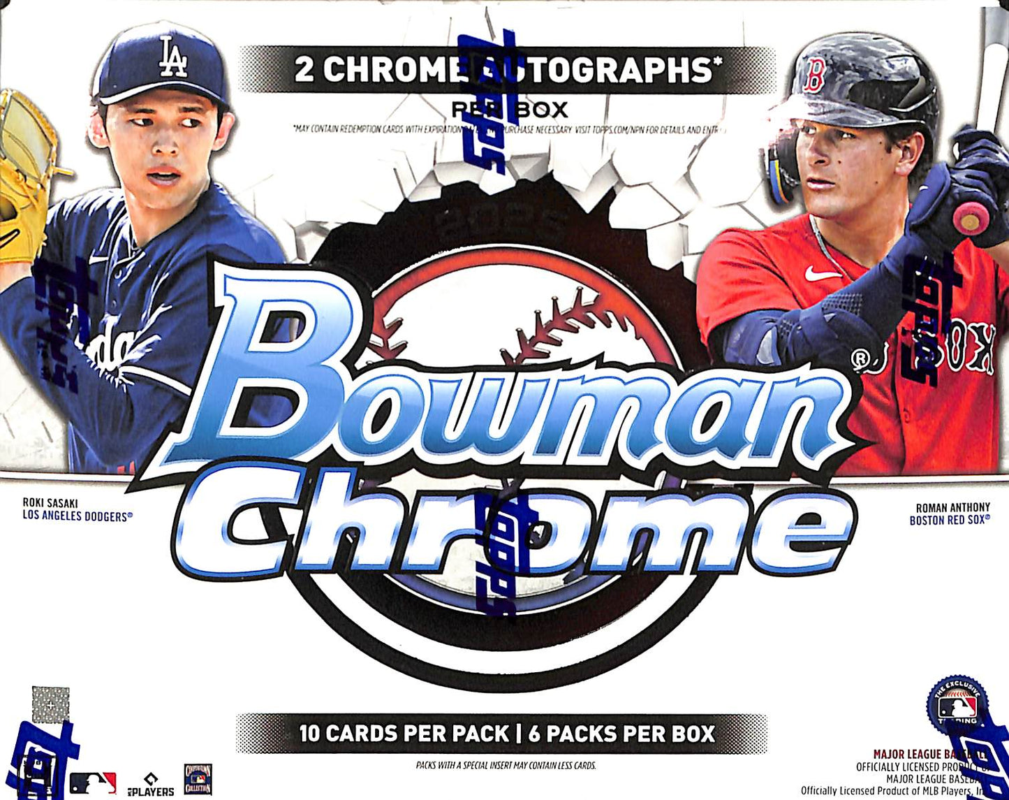 2025 Bowman Chrome - Sealed Hobby Box - Baseball - Sealed Wax
