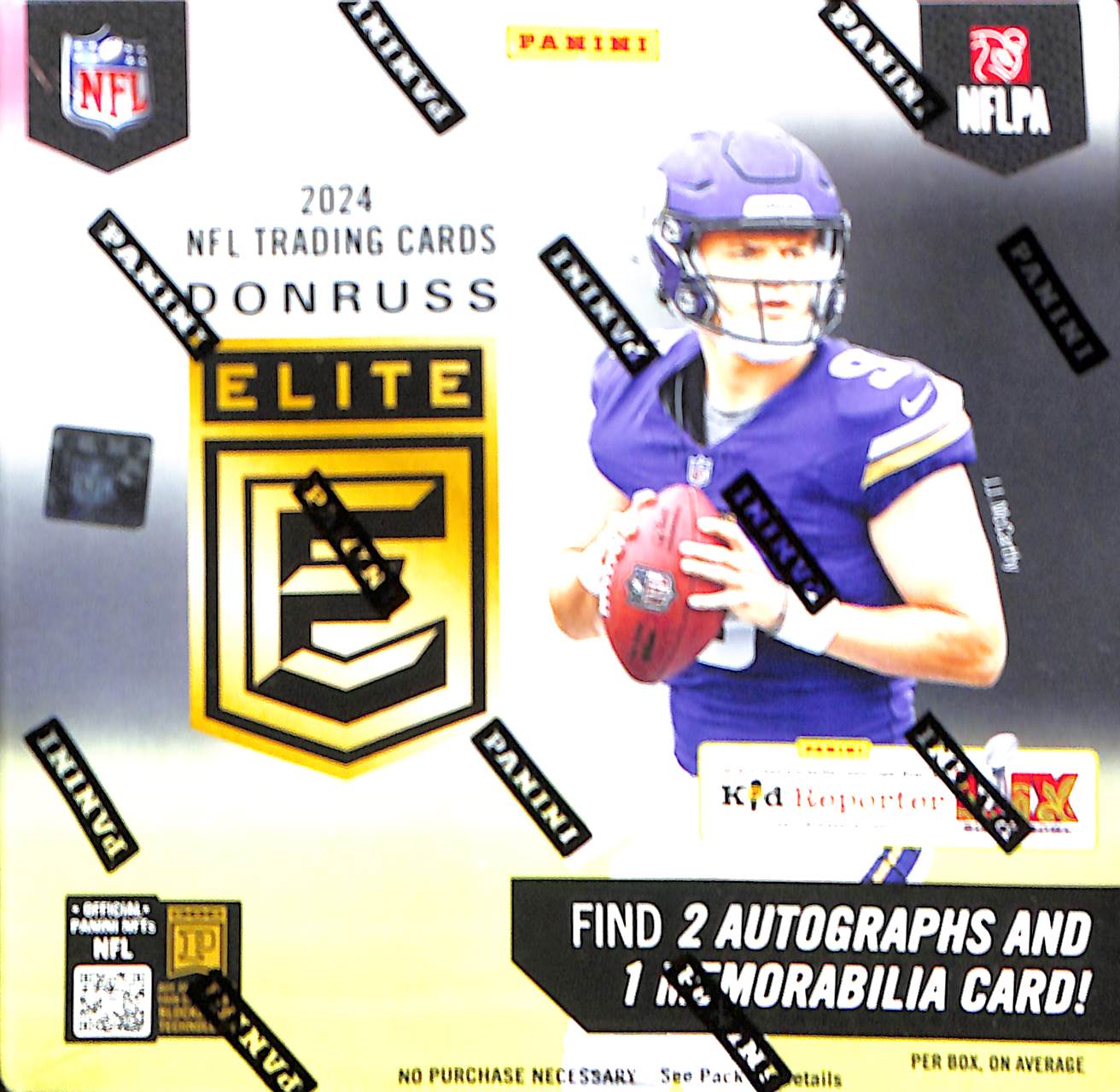 2024 Panini Donruss Elite Football Hobby Box - Sealed Wax - Football