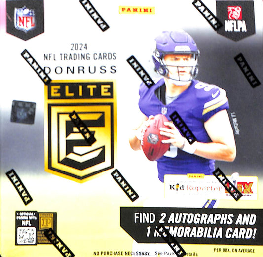 2024 Panini Donruss Elite Football Hobby Box - Sealed Wax - Football