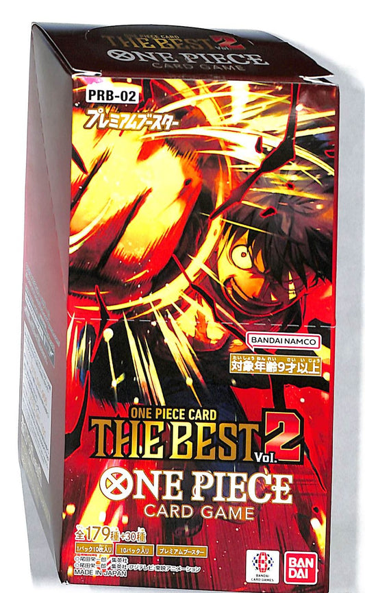 One Piece (JP) - The Best Volume 2 Booster - Sealed Wax - Trading Card Game