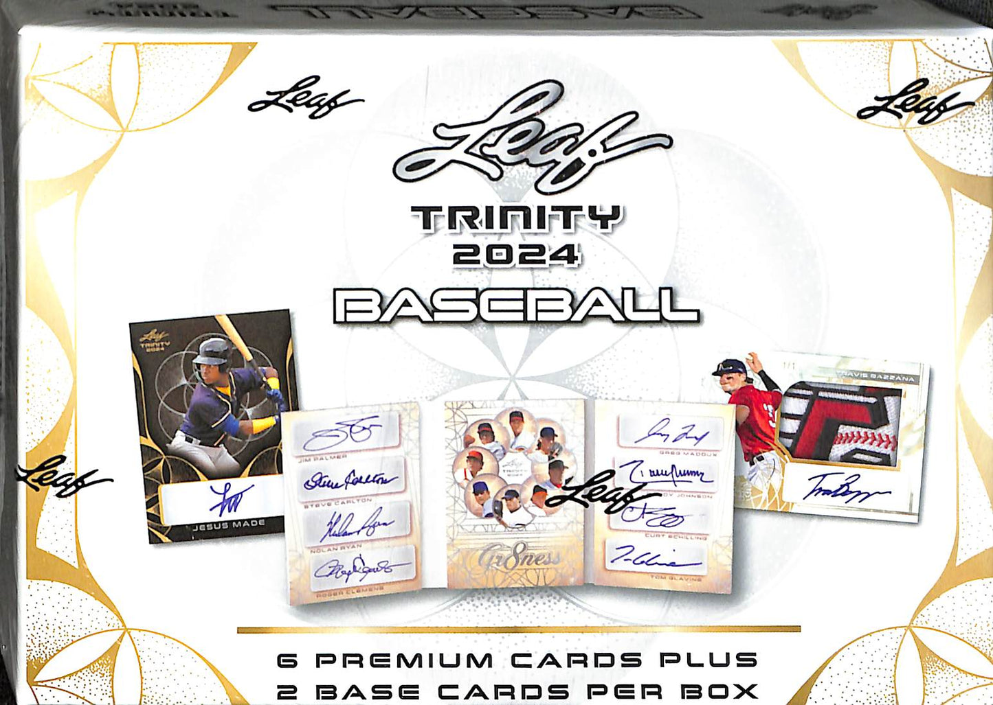 2024 Leaf Trinity Baseball Hobby Box - Sealed Wax