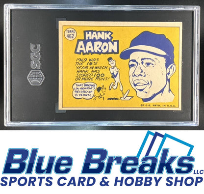 1970 Topps Hank Aaron #462 All-Star SGC 5 Atlanta Braves