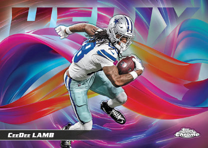 2025 Topps Chrome Football Hanger Box - Sealed Wax