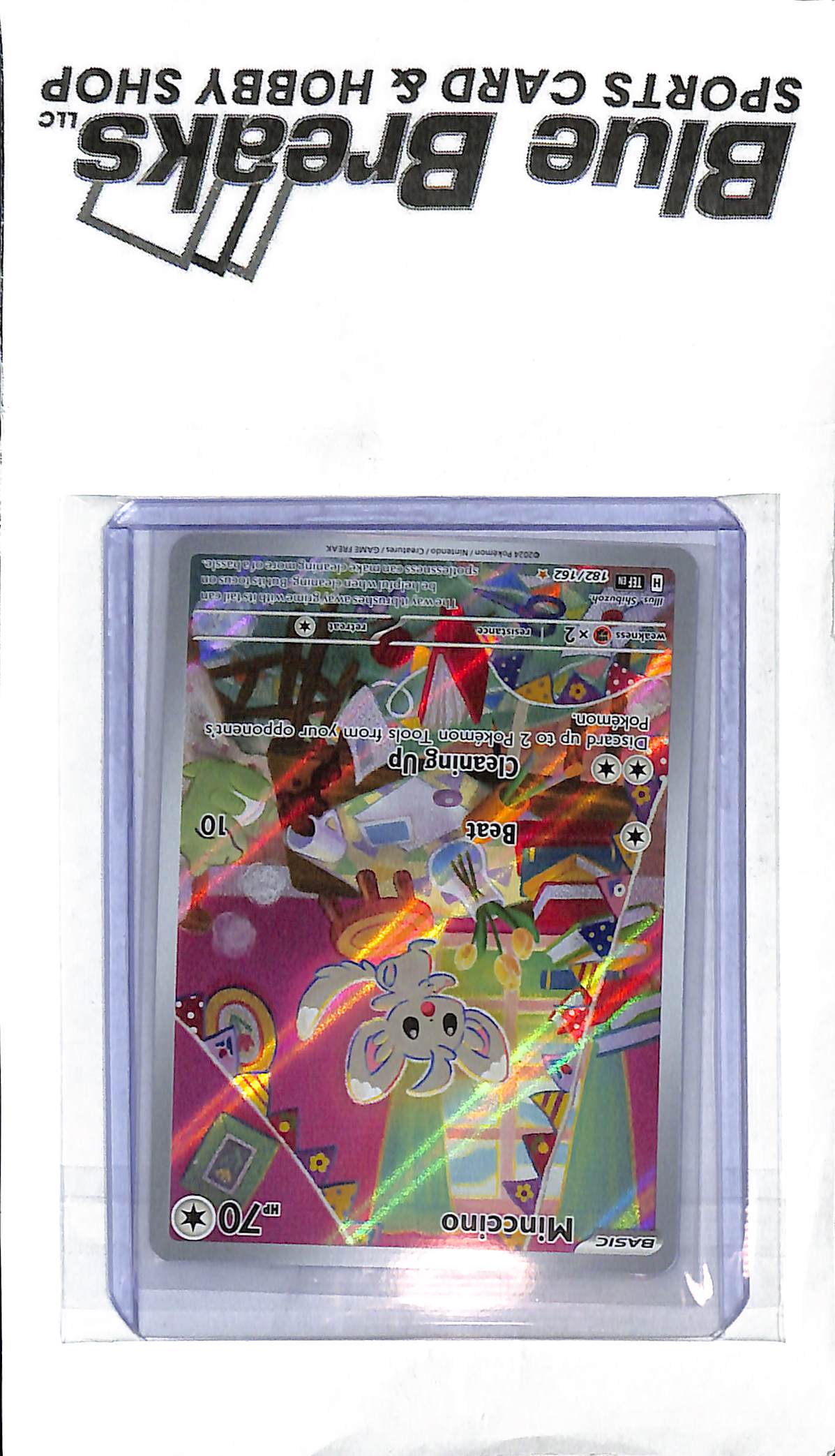 Minccino 182/162 - Full Art - Pokémon