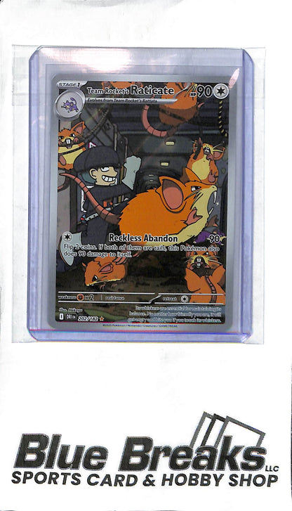 Team Rocket's Raticate 202/182 - Full Art - Pokémon