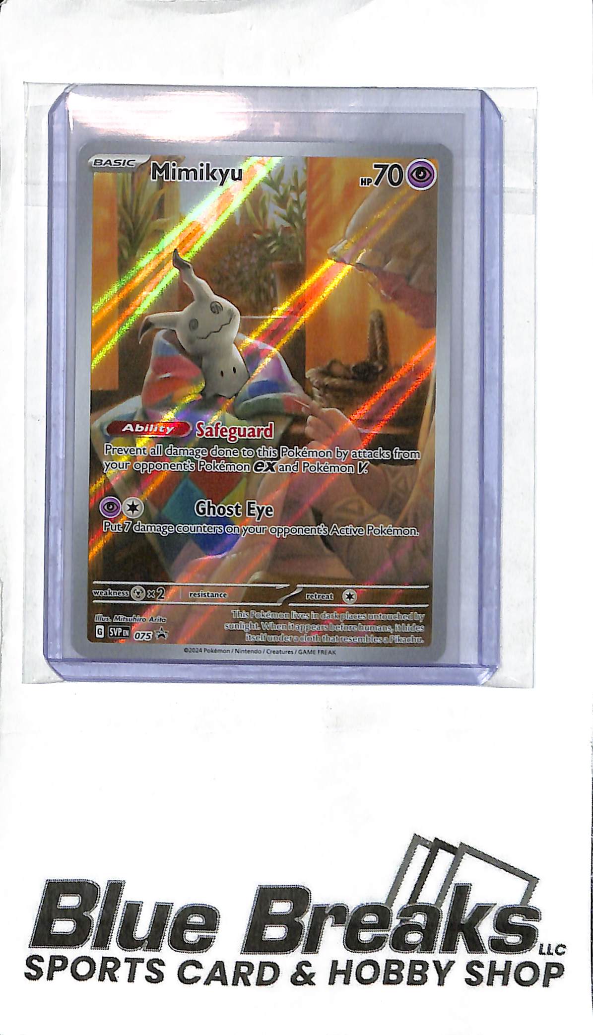 Mimikyu 075 - Promo - Full Art - Pokémon