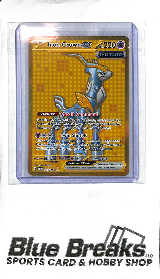 Iron Crown ex 216/162 - Temporal Forces - Full Art - Pokémon