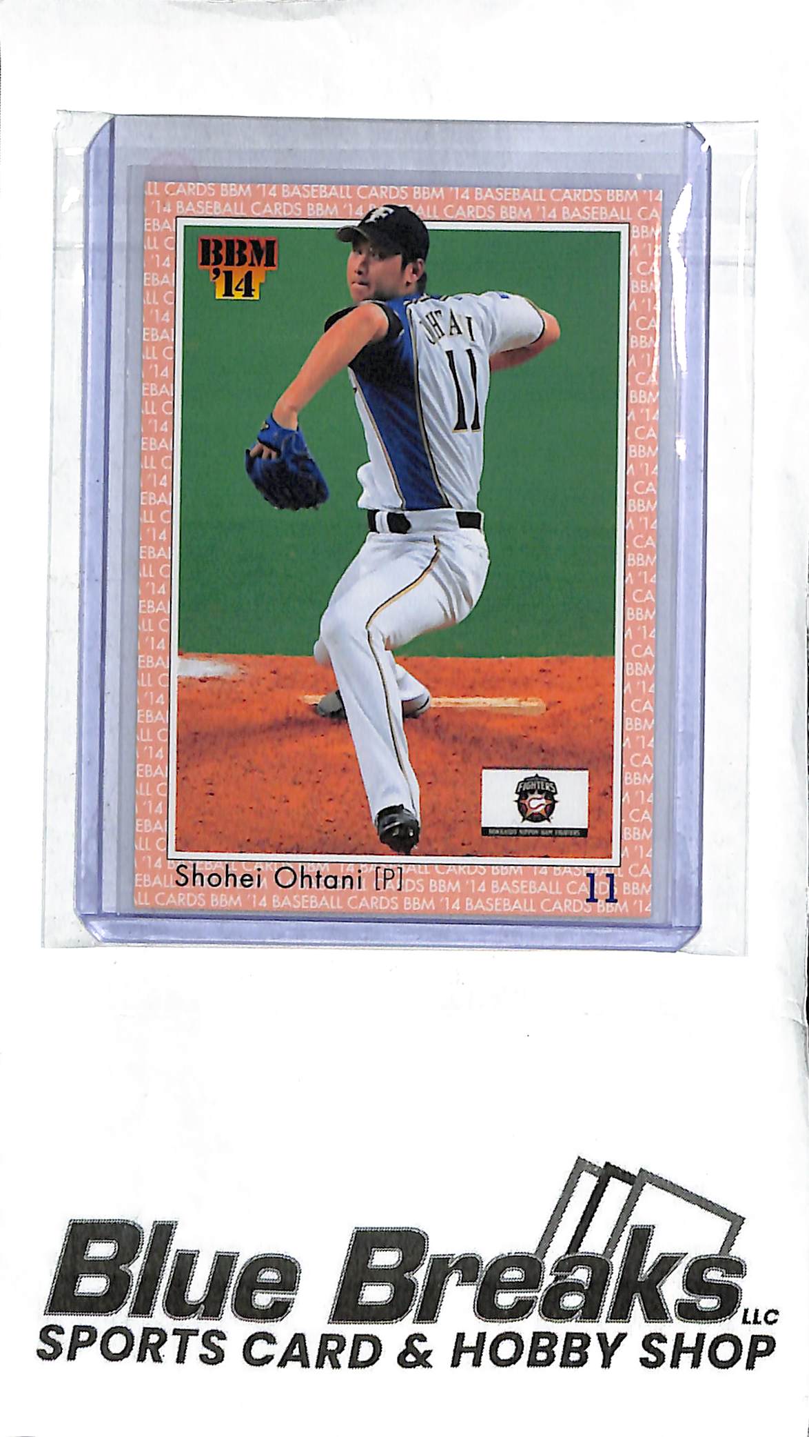 Shohei Ohtani 031 - 2014 BBM - Japanese Baseball - Fighters