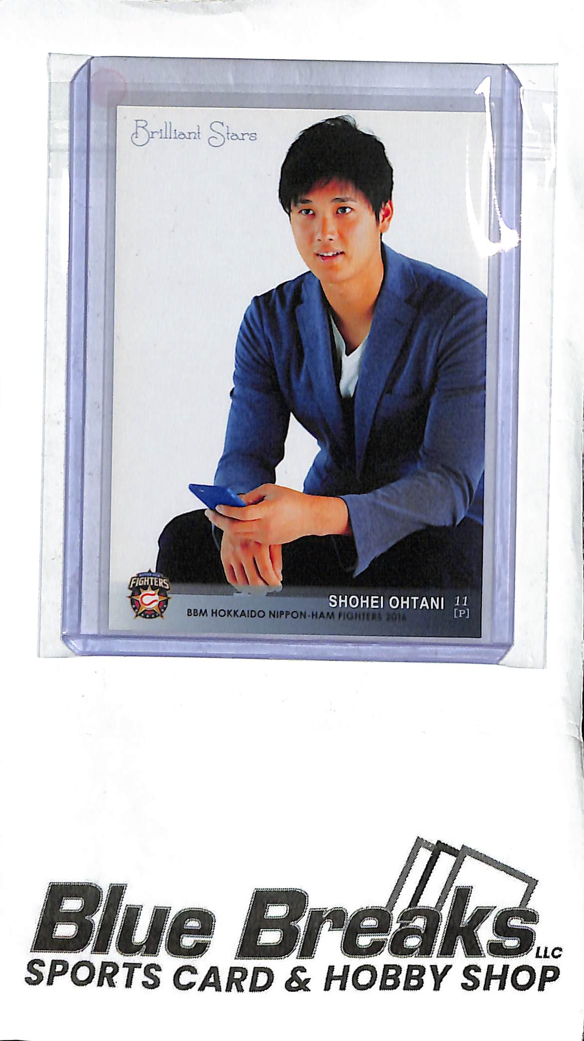 Shohei Ohtani F68 - 2016 BBM - Brilliant Stars - Japanese Baseball - Fighters