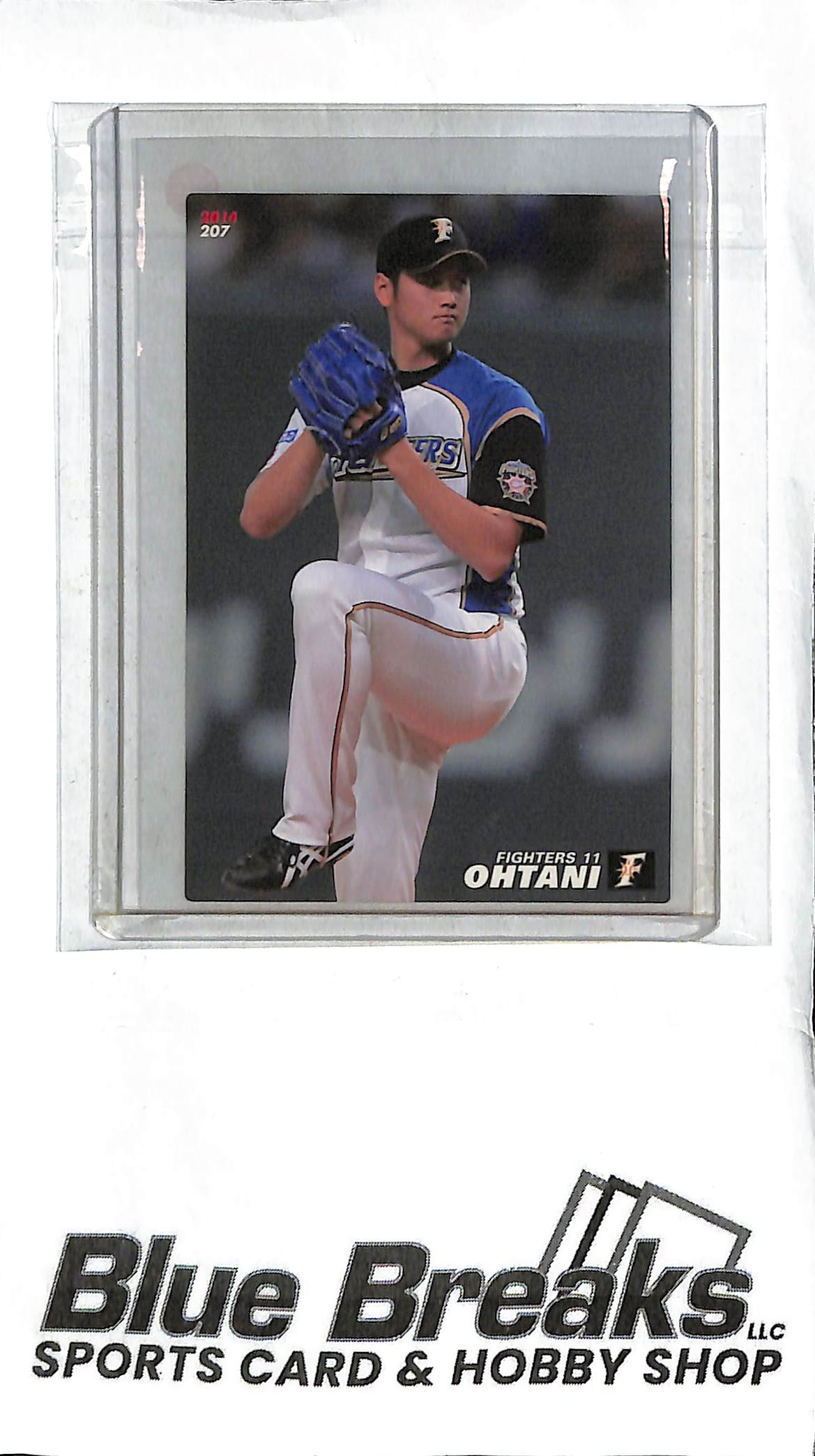 Shohei Ohtani 207 - 2014 Calbee Baseball - Japanese Baseball - Fighters