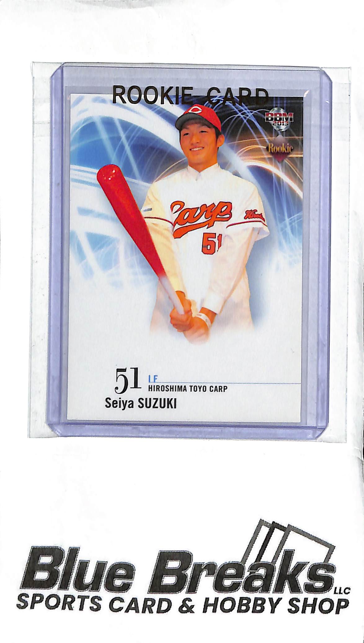 Seiya Suzuki 23 - 2013 BBM Rookie Edition - RC - Japanese Baseball - Carp - Cubs