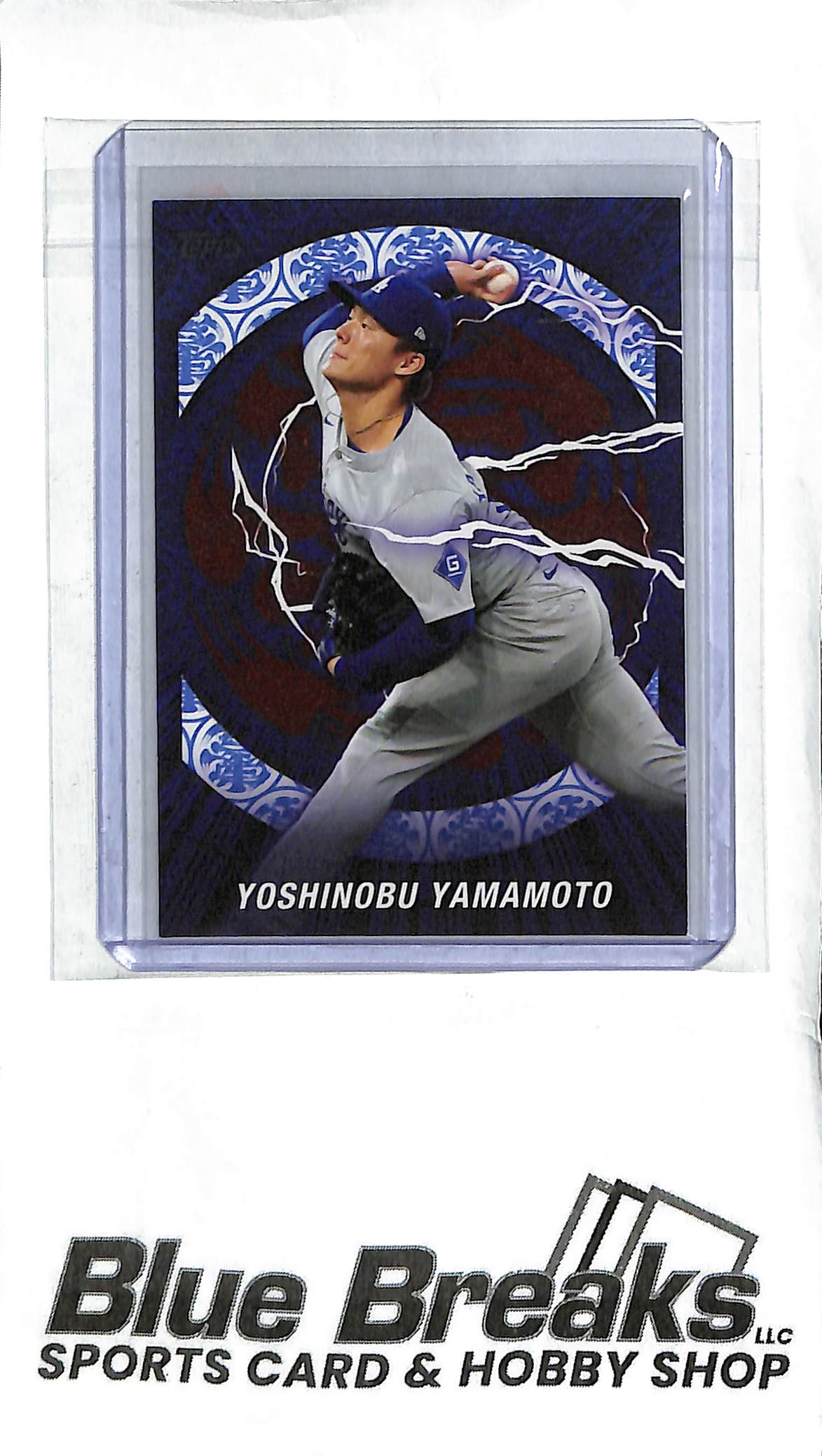 Yoshinobu Yamamoto WTD-9 - 2025 Topps Tokyo Series - Insert - Baseball - Dodgers