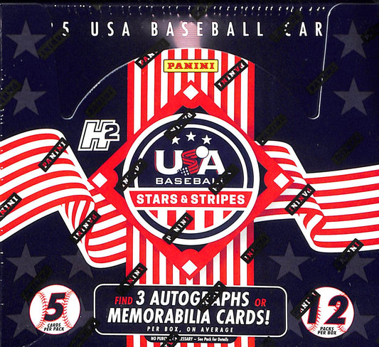 2025 Panini Stars & Stripes Baseball H2 - USA Baseball - Sealed Wax