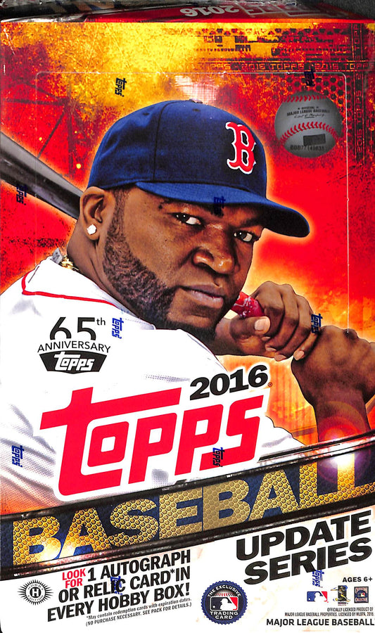 2016 Topps Update Series Sealed Hobby - Sealed Wax