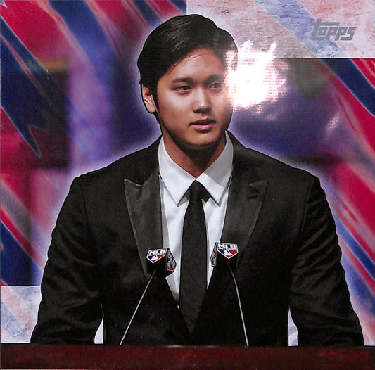 Shohei Ohtani SO-17 - 2019 Topps - Oversized 03/49 - AL Rookie of the Year - Baseball - Angels