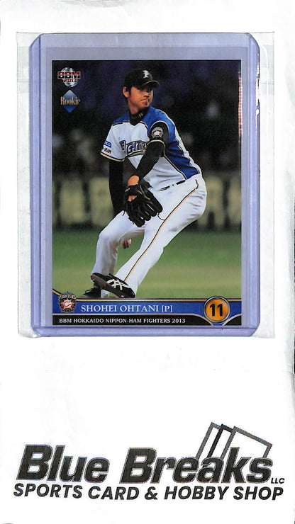 Shohei Ohtani F02a - 2013 BBM - Rookie - Japanese Baseball - Fighters