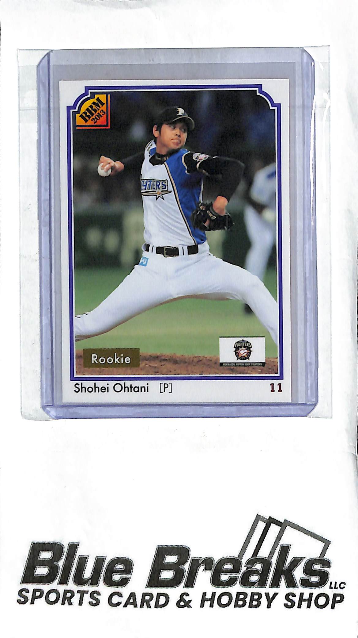 Shohei Ohtani 037 - 2013 BBM - Rookie - Japanese Baseball - Fighters