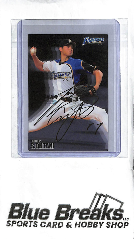 Shohei Ohtani AS-06 - 2016 Calbee Baseball - Facsimile Auto - Japanese Baseball - Fighters
