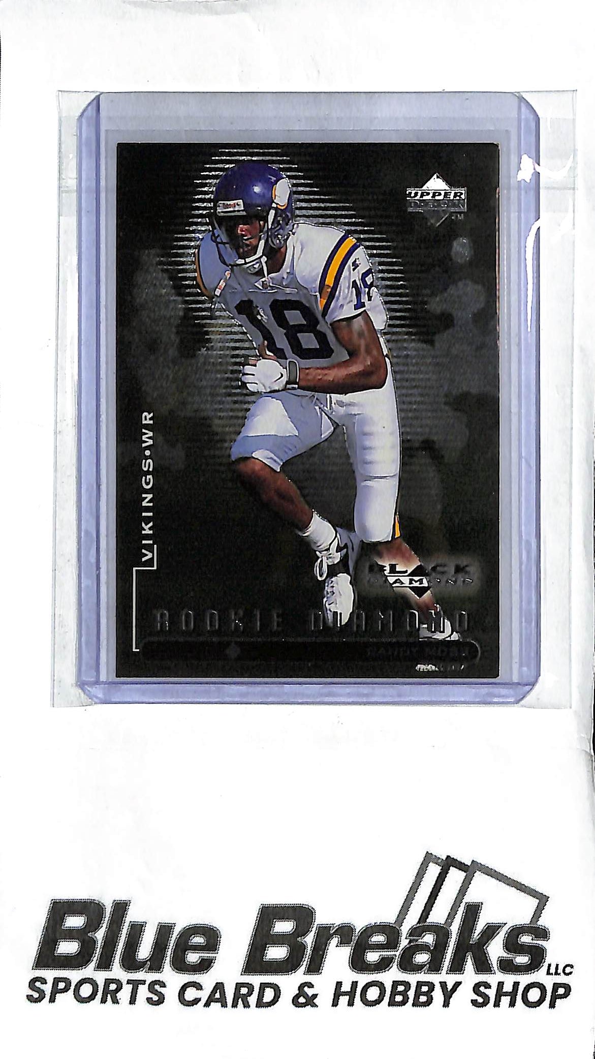 Randy Moss 97 - 1998 Upper Deck - Rookie Diamond - Football - Vikings