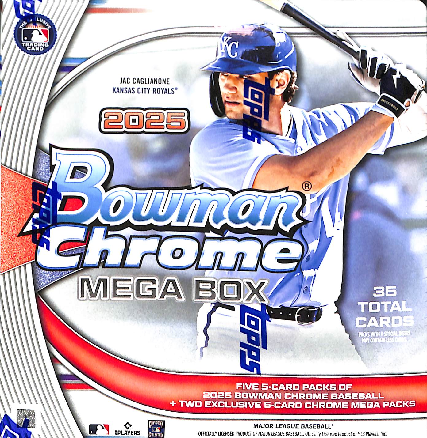 2025 Bowman Chrome Baseball Mega Box - Sealed Wax