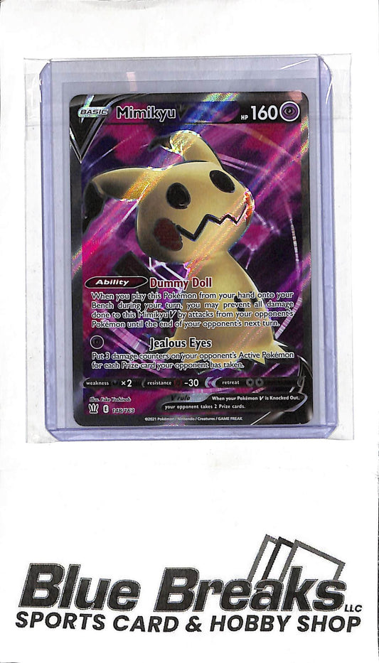 Mimikyu V 148/163 - Full Art - Pokémon
