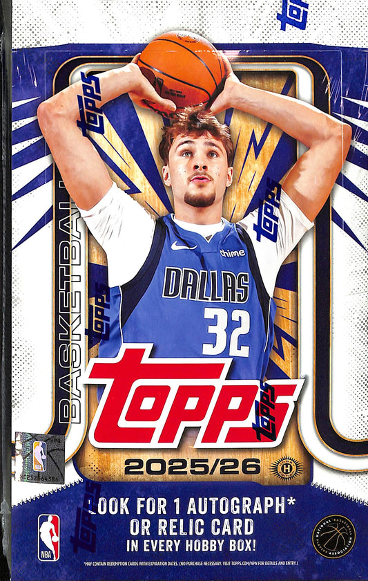 2025/26 Topps NBA Basketball Hobby - Sealed Wax