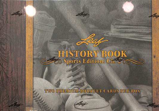 2025 Leaf History Book Sports Edition: Chapter 2 - Baseball - Sealed Wax