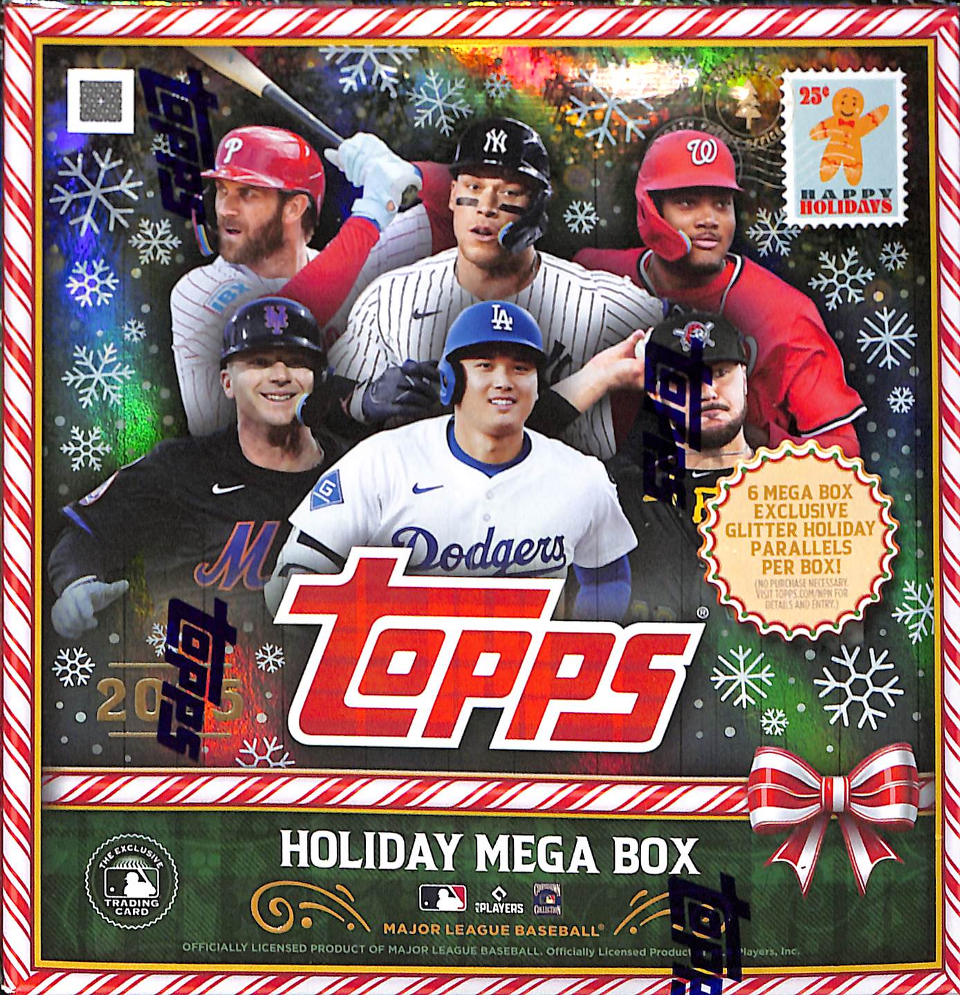 2025 Topps Holiday Mega Box - Baseball - Sealed Wax