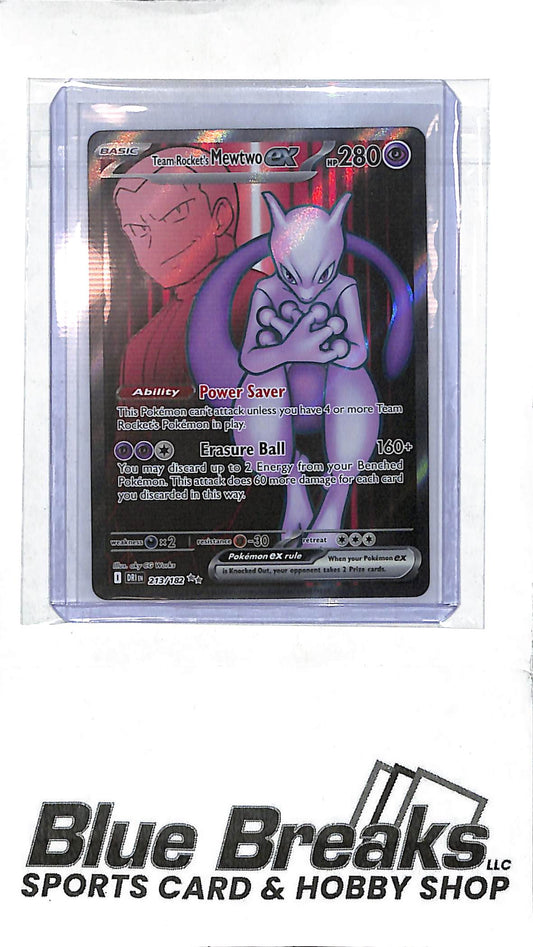 2025 Pokémon - Team Rocket's Mewtwo ex - Holo - 213/182
