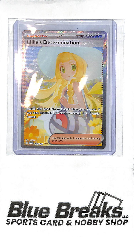 2025 Pokémon - Mega Evolution - Lillie's Determination - Full Art - Special Illustration - Rare - 184/132