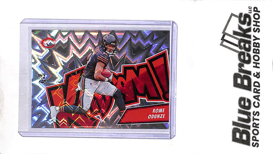 2024 Panini - Absolute - Kaboom! Horizontal - Rome Odunze - #15 - football - Bears