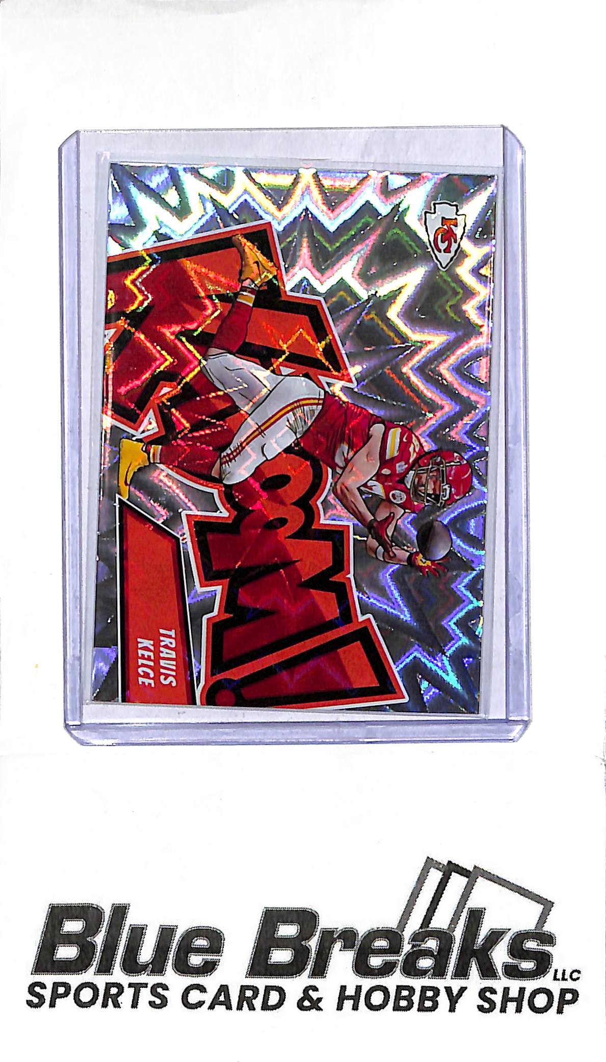 2024 Panini - Absolute - Kaboom! Horizontal - Travis Kelce - #5 - football - Chiefs