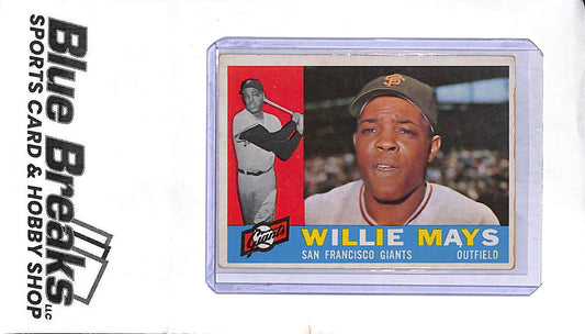 1960 Topps - Willie Mays - #200 - baseball - Giants