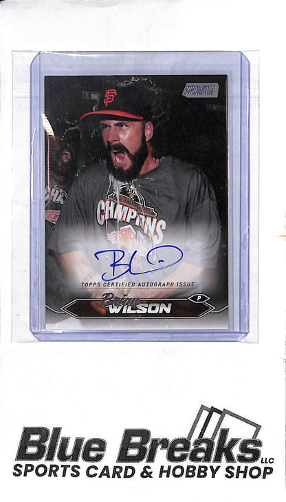 2024 Topps - Stadium Club - Brian Wilson - auto - #SCBA-BWI - baseball - Giants