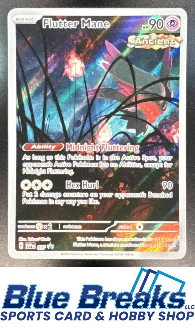 2023-25 Pokemon SV Black Star Promos Flutter Mane #097