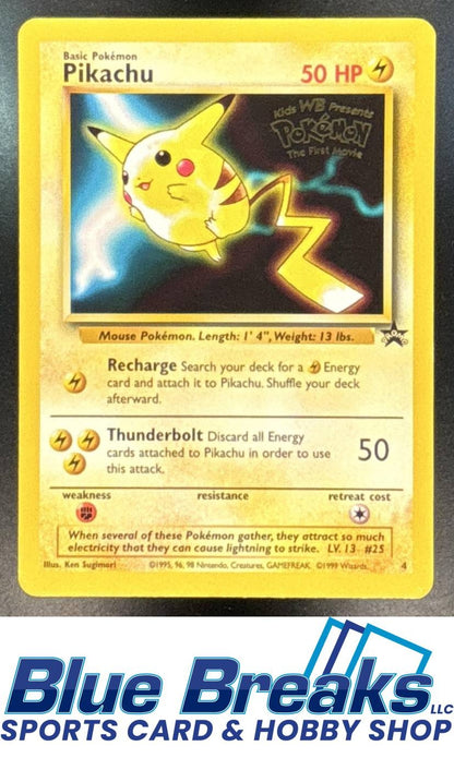 1999 Pokemon Wizards Black Star Promos Pikachu #4